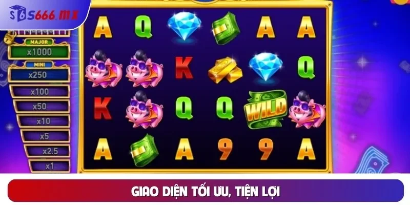 Giao diện tối ưu, tiện lợi Giao diện tối ưu, tiện lợi